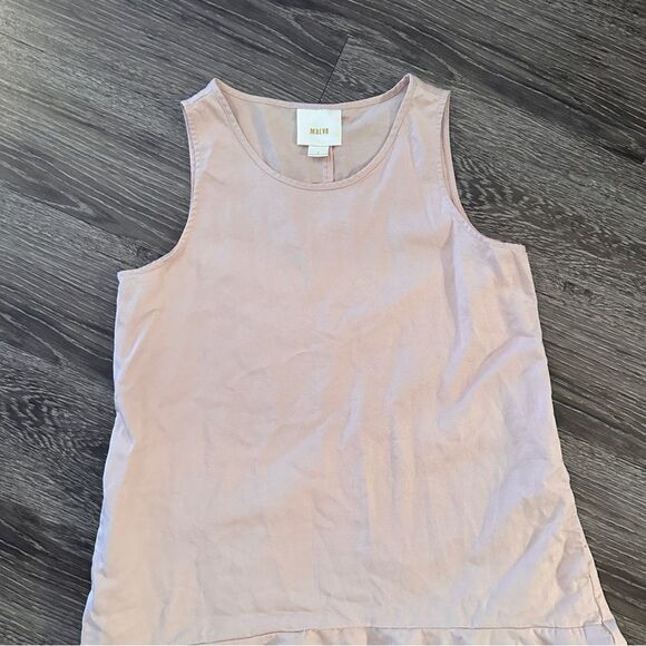 Maeve Camellia drop waist dress in blush pink - Picture 3 of 7